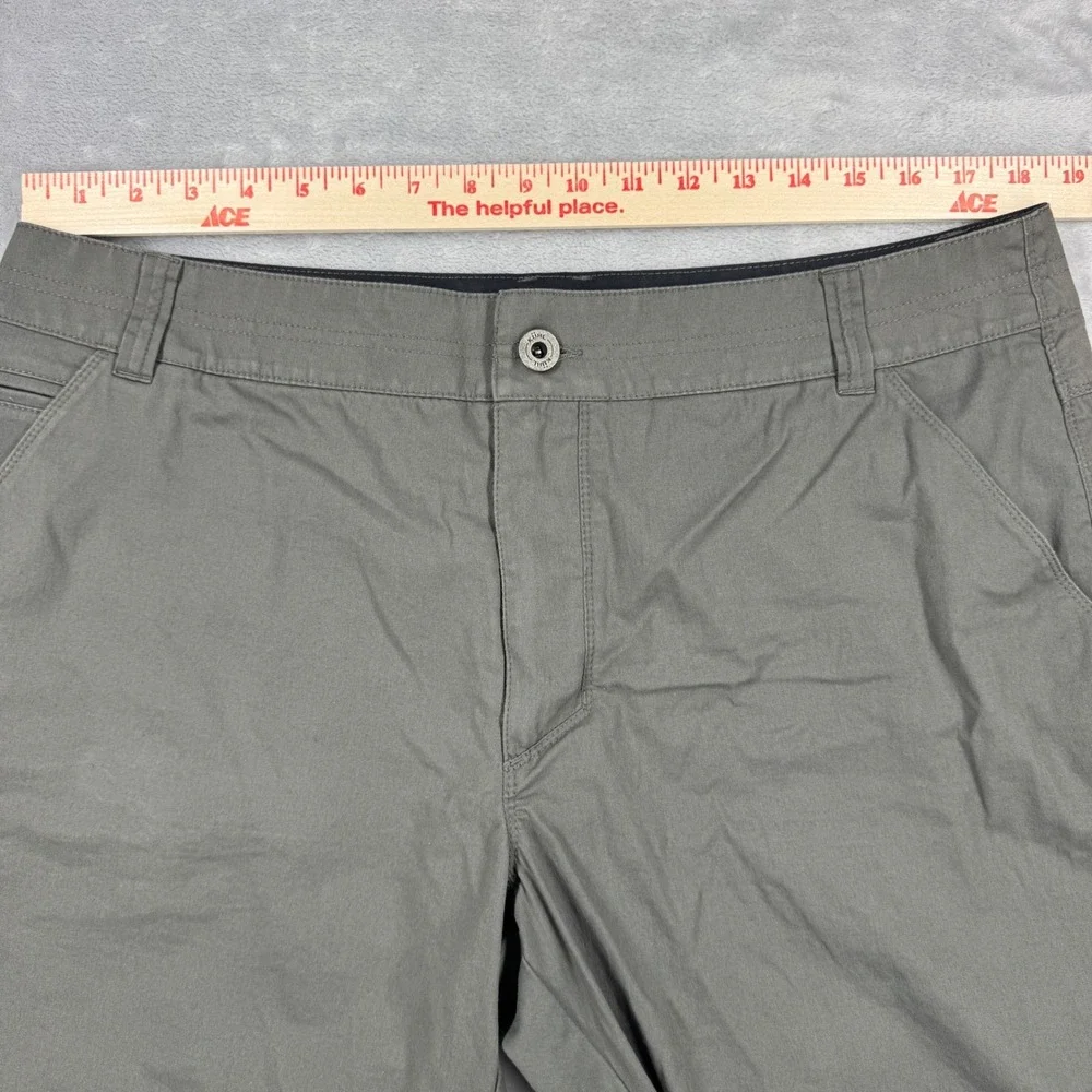 KUHL Resistor Lite Chino Shorts Mens 36 Green 10.5